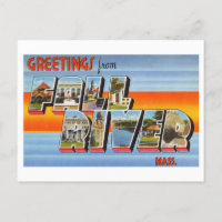 Vintage Greetings from Fall River, Massachusetts
