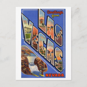 Vintage Greetings from Las Vegas, Nevada Postcard