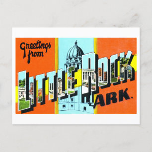 Vintage Greetings from Little Rock, Arkansas, Postcard
