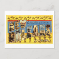 Vintage Greetings from New Orleans, Louisiana