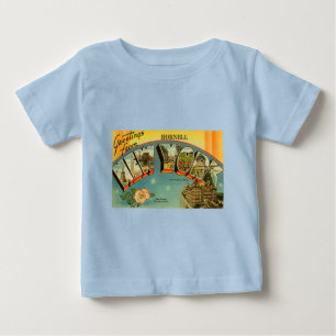 Vintage Greetings from New York Baby T-Shirt