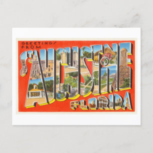 Vintage Greetings from St. Augustine, Florida Postcard