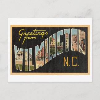 Vintage Greetings from Wilmington, North Carolina Postcard