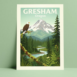 Vintage Gresham Oregon Postcard