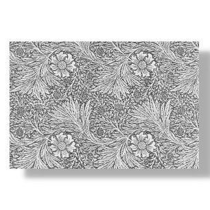 Vintage Grey Floral   Decoupage Tissue Paper