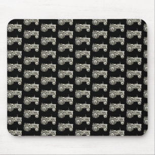 Vintage Grey massey fergison tractor Mouse Pad