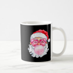 Vintage Groovy Santa Claus Christmas Vibes Womens Coffee Mug