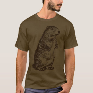 Vintage Groundhog 2 T-Shirt