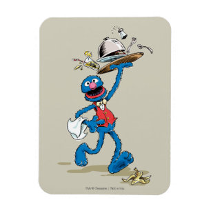 Vintage Grover the Waiter Magnet