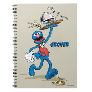 Vintage Grover the Waiter Notebook