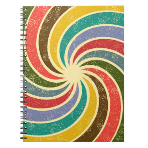 Vintage Grunge Abstract Cleanable Background. Notebook