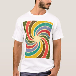 Vintage Grunge Abstract Cleanable Background. T-Shirt