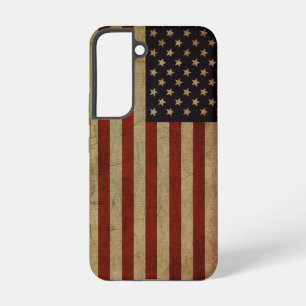 Vintage Grunge American Flag Samsung Galaxy Case