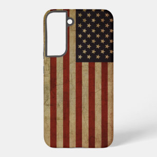 Vintage Grunge American Flag Samsung Galaxy Case