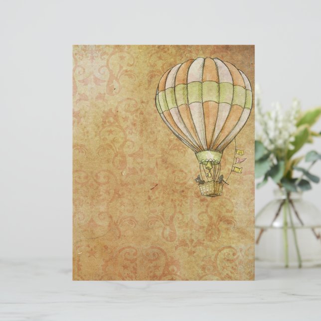 Vintage grunge balloon (Standing Front)