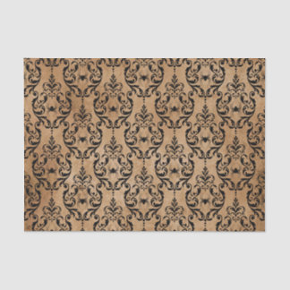 Vintage Grunge Gothic Spider and Web Tissue Paper