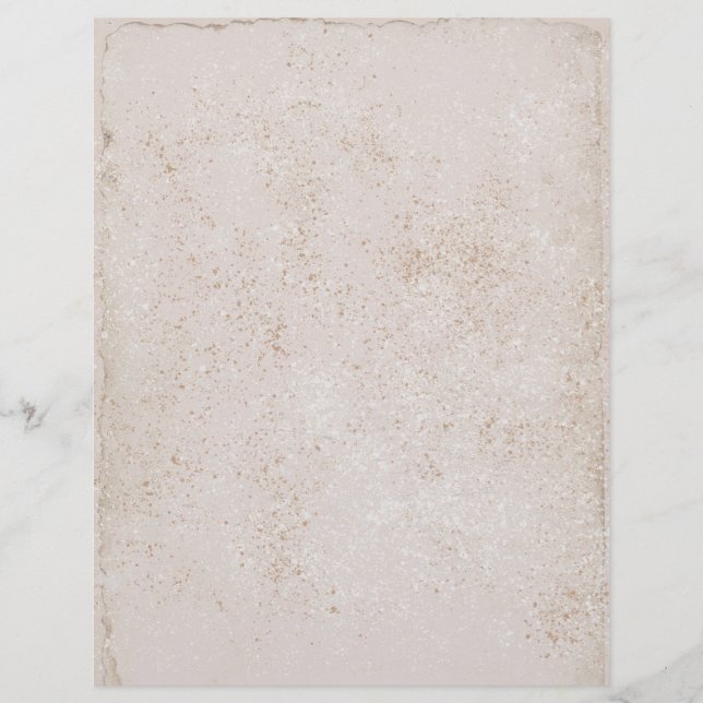 Vintage Grunge Scrapbook Paper (Front)
