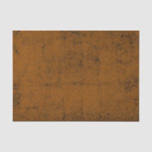 Vintage Grunge Texture Orange Black Rustic Tissue Paper