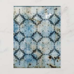 Vintage Grunge Texture Postcard