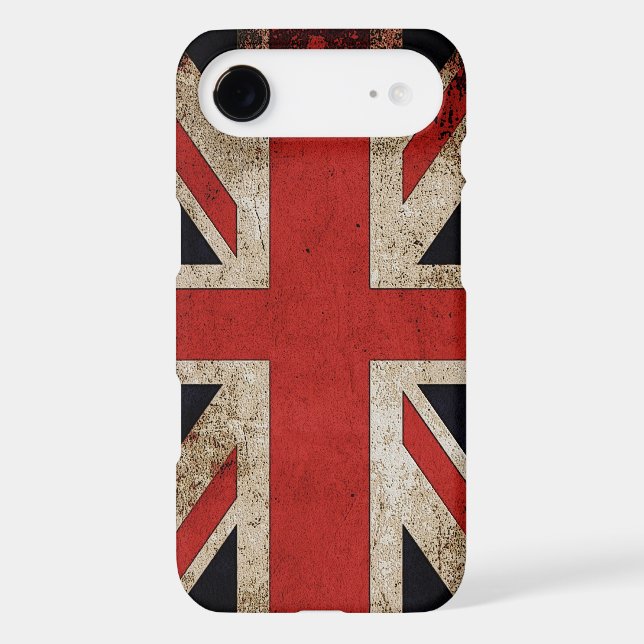 Vintage Grunge UK Flag Case-Mate iPhone Case (Back)