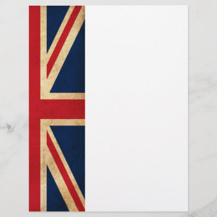 Vintage Grunge United Kingdom Flag Flyer