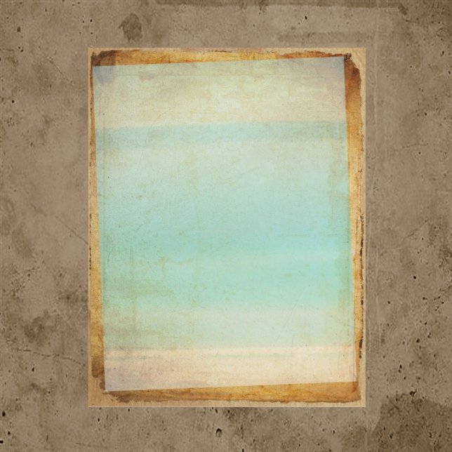 Vintage Grungy Beach Scrapbook Paper (Creator Uploaded)