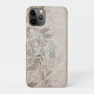 Vintage Grungy Embossed Foliage Case-Mate iPhone Case
