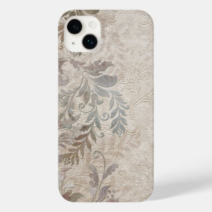 Vintage Grungy Embossed Foliage Case-Mate iPhone 14 Plus Case