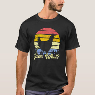 Vintage Guess What Chicken Butt Farm Chicken Butt T-Shirt