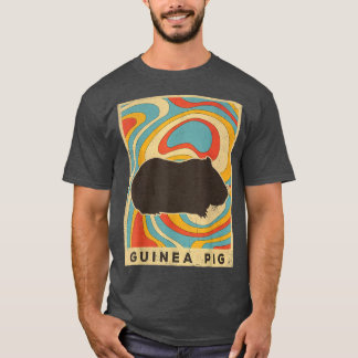 Vintage Guinea Pig Lover Animal Retro Style  T-Shirt