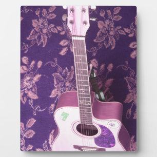 Vintage Guitar: African Vibe Style Dream Plaque