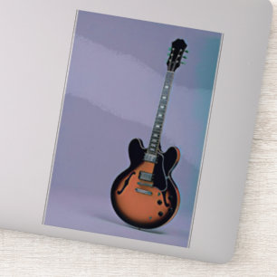 Vintage guitar artwork