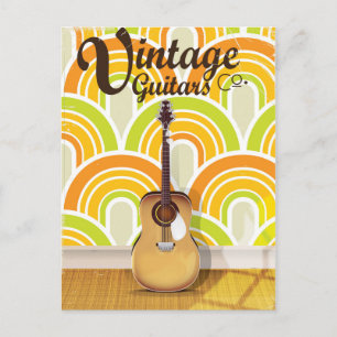 Vintage Guitar Co. Postcard