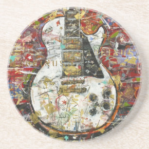 Vintage guitar - coaster
