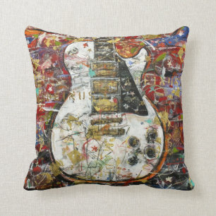 Vintage guitar - cushion