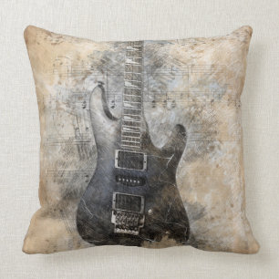 Vintage guitar cushion