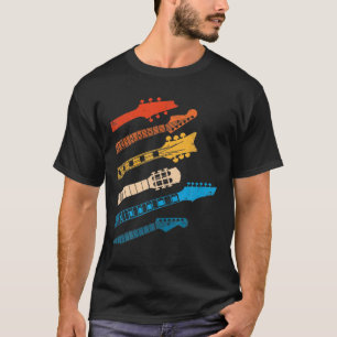 Vintage Guitar Gift For Music Lover Guitarist Stuf T-Shirt