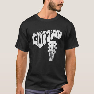 Vintage Guitar Musical Instruments Music Guitarist T-Shirt