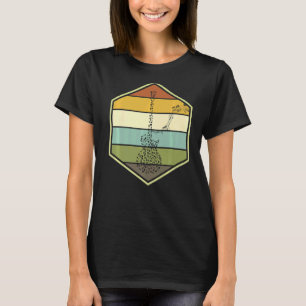 Vintage Guitar Player Guitarist Guitar Music Notes T-Shirt