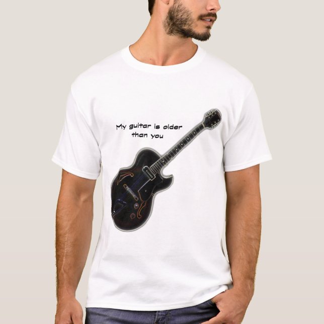 Vintage Guitar T-Shirt (Front)
