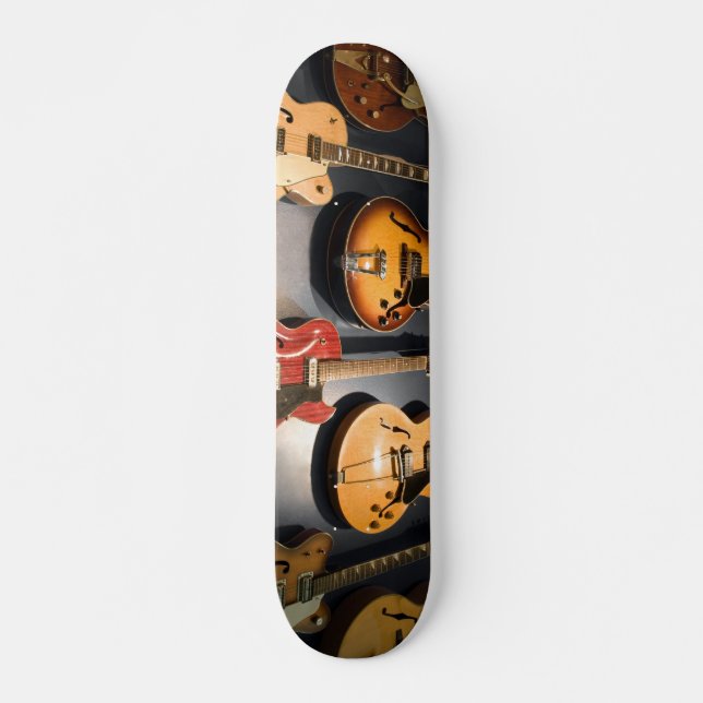 Vintage Guitars Skateboard (Front)