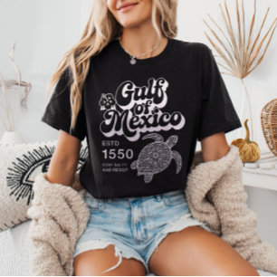 Vintage Gulf Of Mexico 1550 Stay Salty and Resist T-Shirt