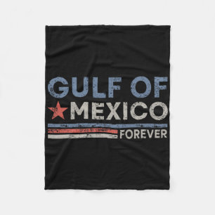 Vintage Gulf Of Mexico Forever Fleece Blanket
