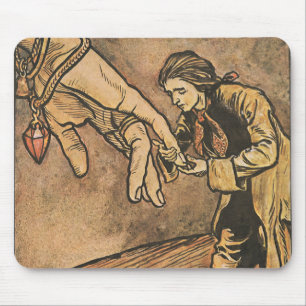 Vintage Gulliver's Travels by Arthur Rackham Mouse Pad