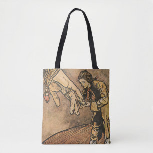 Vintage Gulliver's Travels by Arthur Rackham Tote Bag