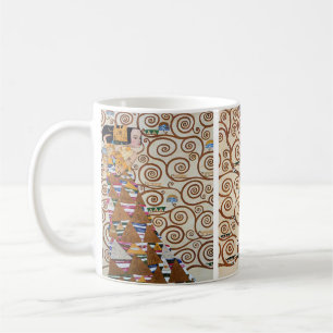Vintage Gustav Klimt Tree of Life Art Nouveau Coffee Mug