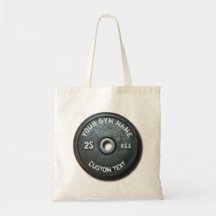 Vintage Gym Owner or User With Fitness Funny Tote Bag