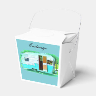 Vintage gypsy trailer Thunder_Cove On caravan Favour Box