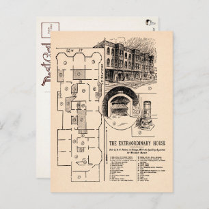 Vintage H. H .Holmes Newspaper Postcard 