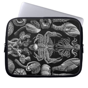 Vintage Haeckel Crab Laptop Sleeve